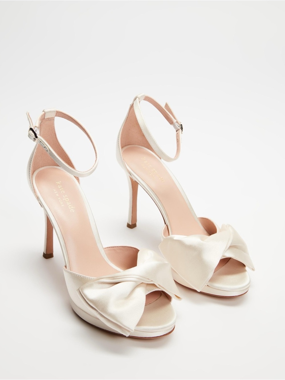 Kate Spade Bridal Bow Heels